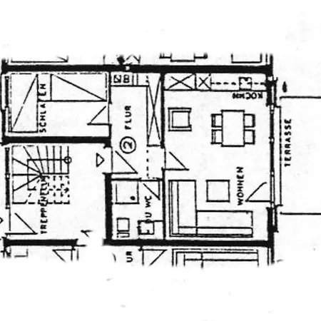 Apartmán Waldstrasse 19a, Whg 22, Feriendomizil Am Suedstra Wyk auf Föhr